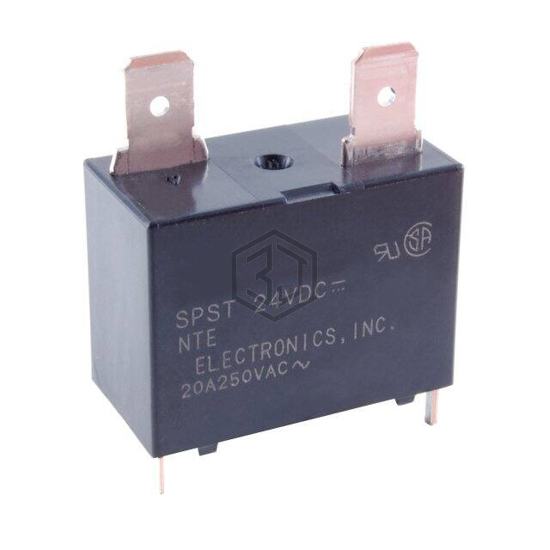 R71-1D20-24 - NTE Electronics, Inc - Power Relays, Over 2 Amps