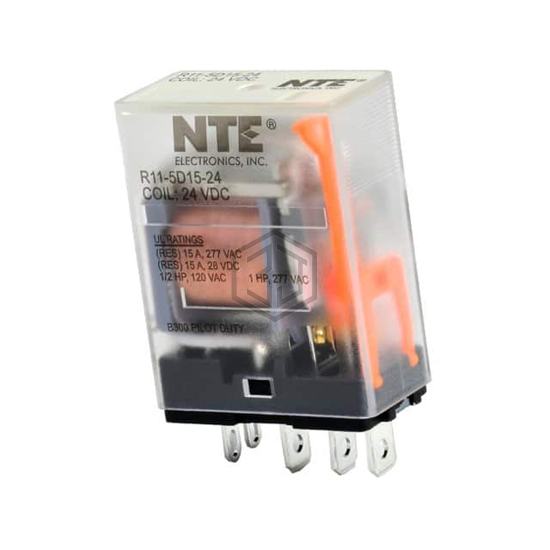 R11-5D15-24 - NTE Electronics, Inc - Power Relays, Over 2 Amps