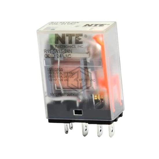 R11-5A15-24N - NTE Electronics, Inc - Power Relays, Over 2 Amps