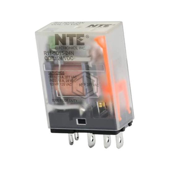 R11-5D15-24N - NTE Electronics, Inc - Power Relays, Over 2 Amps