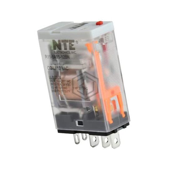 R11-5A15-12N - NTE Electronics, Inc - Power Relays, Over 2 Amps