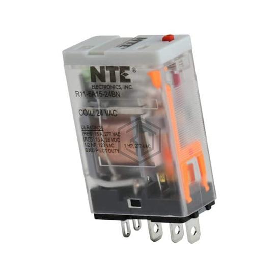 R11-5A15-24BN - NTE Electronics, Inc - Power Relays, Over 2 Amps