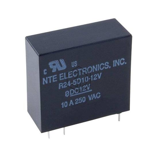 R24-5D10-6FP - NTE Electronics, Inc - Power Relays, Over 2 Amps