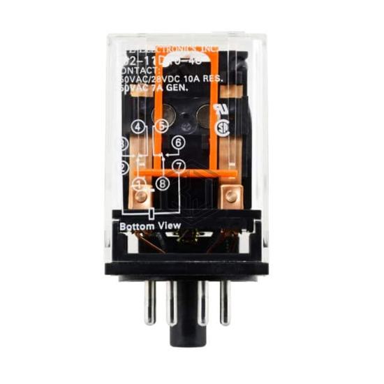 R02-11D10-48 - NTE Electronics, Inc - Power Relays, Over 2 Amps