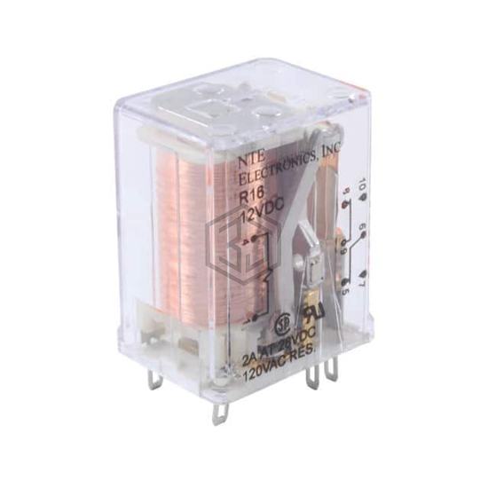 R16-11D3-24 - NTE Electronics, Inc - Power Relays, Over 2 Amps
