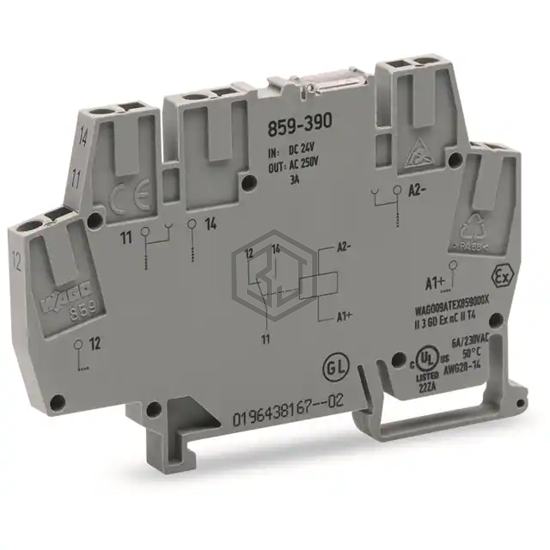 859-390 - WAGO Corporation - Power Relays, Over 2 Amps