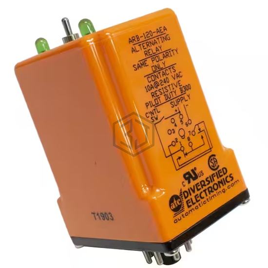 ARB-120-AEA - Mueller Electric Co - Power Relays, Over 2 Amps