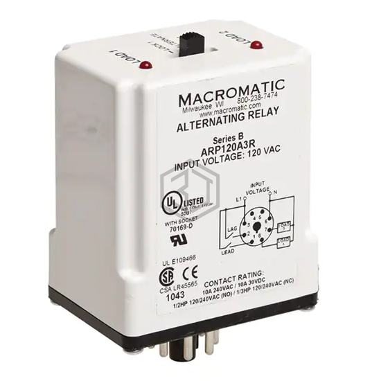 ARP120A3R - Macromatic Industrial Controls - Power Relays, Over 2 Amps