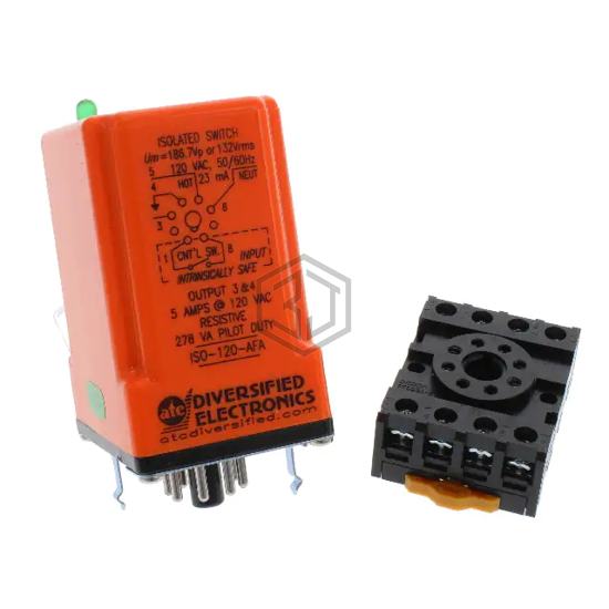 ISO-120-AFA - Mueller Electric Co - Power Relays, Over 2 Amps