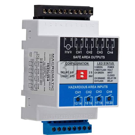 ISDUR4 - Macromatic Industrial Controls - Power Relays, Over 2 Amps