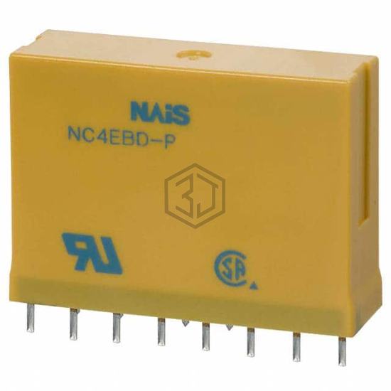 NC4EBD-JPL2-DC48V - Panasonic Electric Works - Power Relays, Over 2 Amps