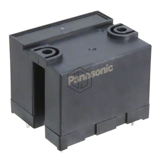 HEV2AN-P-DC12V - Panasonic Electric Works - Power Relays, Over 2 Amps