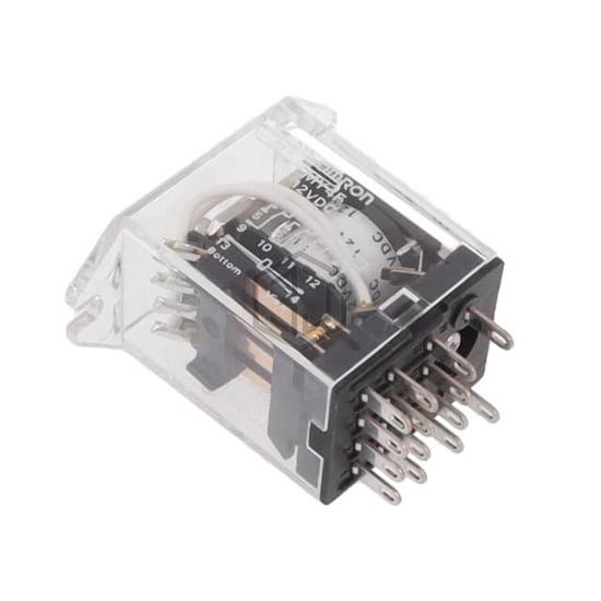 MY4F-DC12 - Omron Automation and Safety - Power Relays, Over 2 Amps
