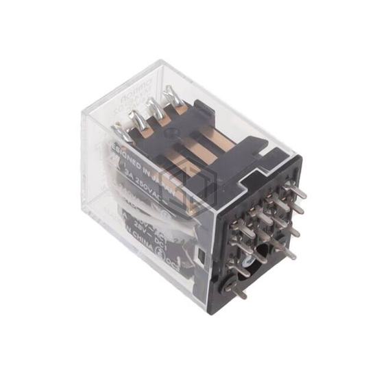 MY4E-02-AC24 - Omron Automation and Safety - Power Relays, Over 2 Amps