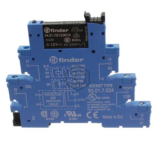 38.51.7.012.0050 - Finder Relays, Inc. - Power Relays, Over 2 Amps