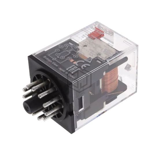MKS3P AC110 - Omron Automation and Safety - Power Relays, Over 2 Amps