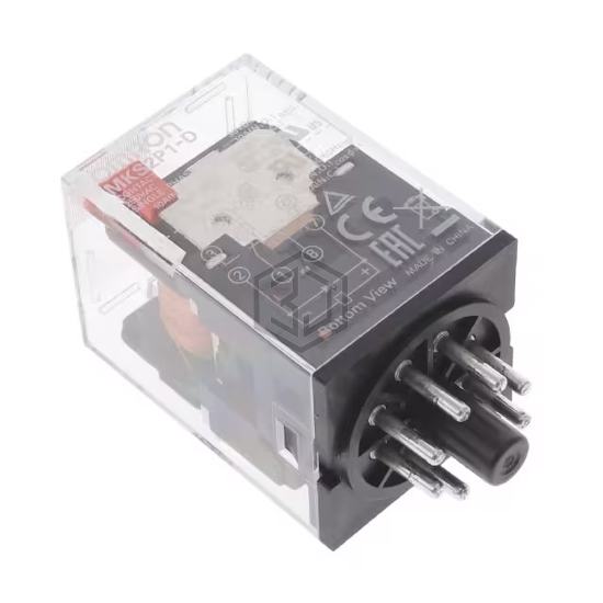 MKS2P1-D DC24 - Omron Automation and Safety - Power Relays, Over 2 Amps
