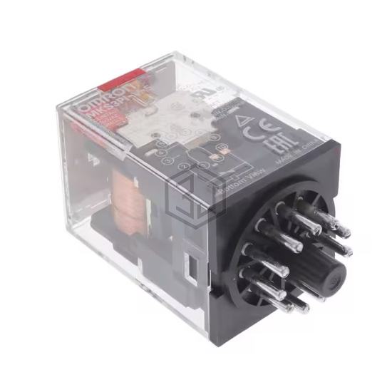 MKS3PI-V-5 AC240 - Omron Automation and Safety - Power Relays, Over 2 Amps
