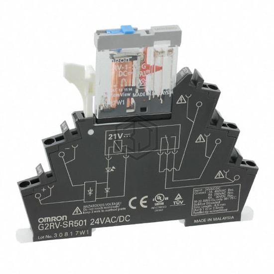 G2RV-SR501 AC/DC24 - Omron Automation and Safety - Power Relays, Over 2 Amps