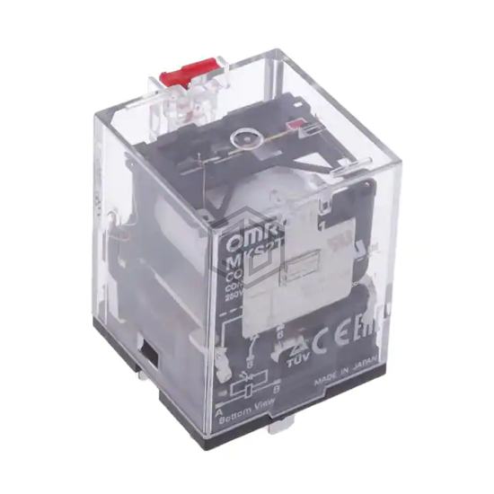 MKS2TIN-11 AC24 - Omron Automation and Safety - Power Relays, Over 2 Amps