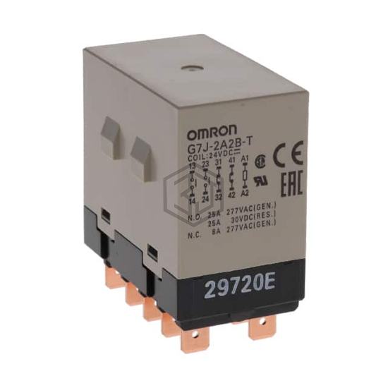 G7J-2A2B-T DC24 - Omron Automation and Safety - Power Relays, Over 2 Amps