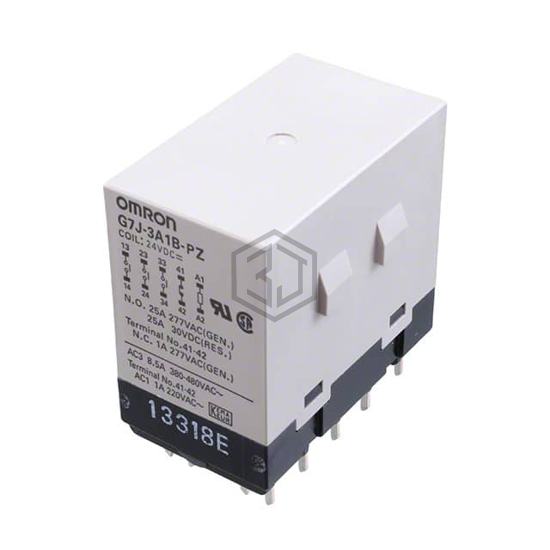 G7J-3A1B-PZ DC24 - Omron Automation and Safety - Power Relays, Over 2 Amps