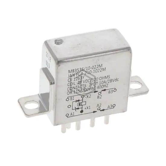 FCA-210-1022M - TE Connectivity Aerospace, Defense and Marine - Power Relays, Over 2 Amps