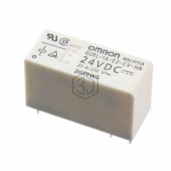 G2RL-1A-E2-CV-HA DC24 - Omron Electronics Inc-EMC Div - Power Relays, Over 2 Amps