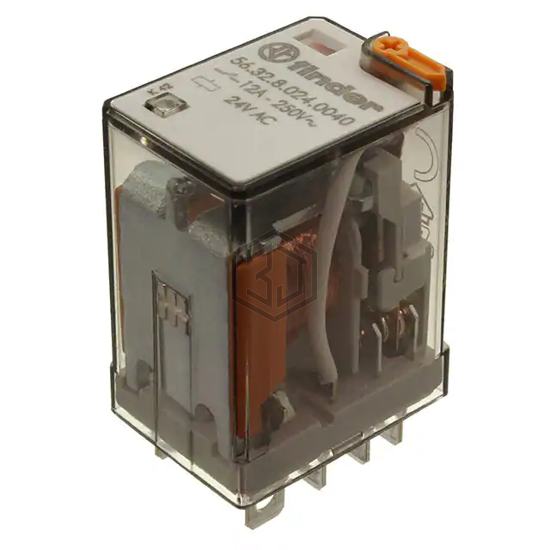 56.32.8.024.0040 - Finder Relays, Inc. - Power Relays, Over 2 Amps