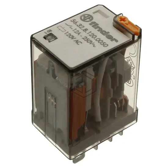 56.32.8.120.0050 - Finder Relays, Inc. - Power Relays, Over 2 Amps