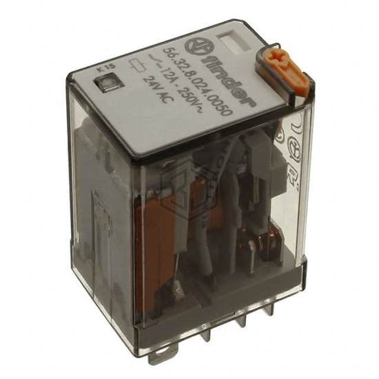 56.32.8.024.0050 - Finder Relays, Inc. - Power Relays, Over 2 Amps