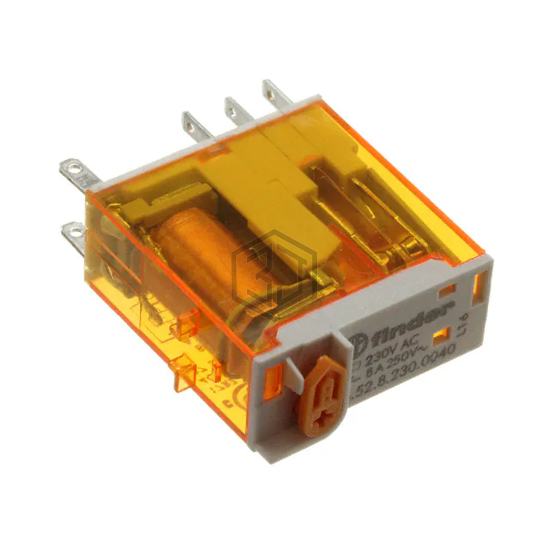 46.52.8.230.0040 - Finder Relays, Inc. - Power Relays, Over 2 Amps