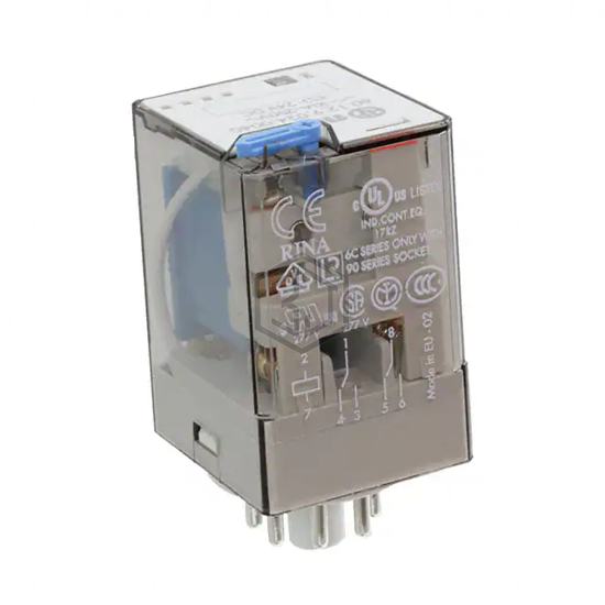 60.12.9.024.0040 - Finder Relays, Inc. - Power Relays, Over 2 Amps
