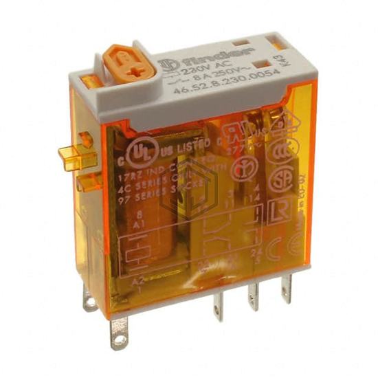 46.52.8.230.0054 - Finder Relays, Inc. - Power Relays, Over 2 Amps