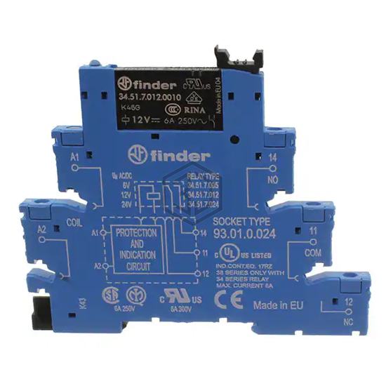 38.51.0.012.0060 - Finder Relays, Inc. - Power Relays, Over 2 Amps