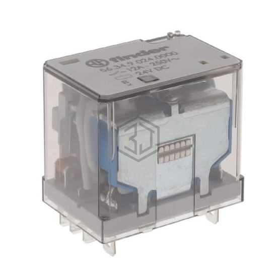 56.34.9.024.0000 - Finder Relays, Inc. - Power Relays, Over 2 Amps