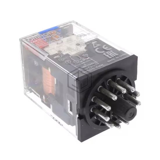 MKS3PIN-D-5 DC110 - Omron Automation and Safety - Power Relays, Over 2 Amps