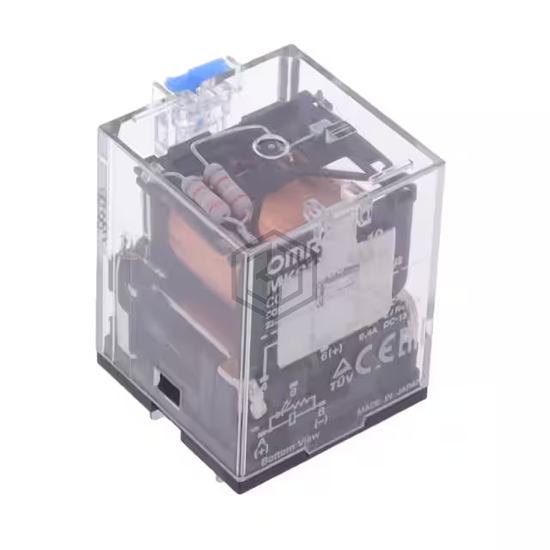 MKS1XTIN-10 DC220 - Omron Automation and Safety - Power Relays, Over 2 Amps