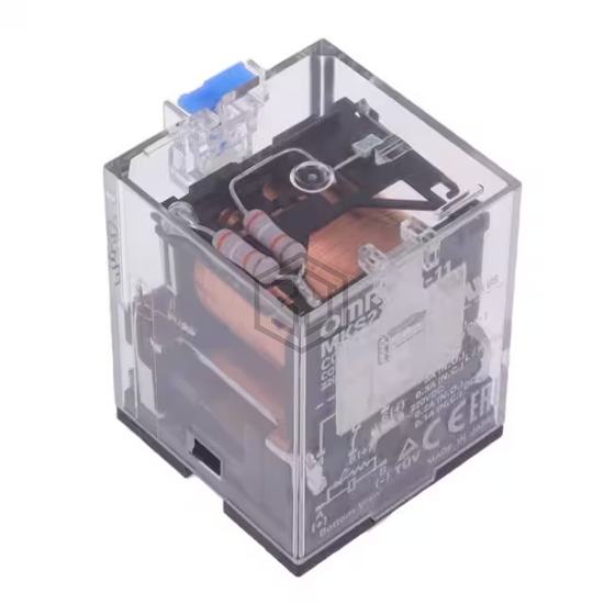 MKS2XTIN-11 DC220 - Omron Automation and Safety - Power Relays, Over 2 Amps