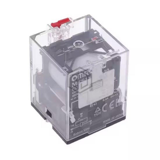 MKS1XTIN-10 AC220 - Omron Automation and Safety - Power Relays, Over 2 Amps