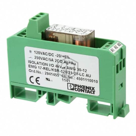 2941455 - Phoenix Contact - Power Relays, Over 2 Amps