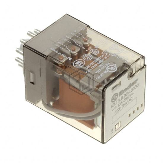 60.13.8.024.0000 - Finder Relays, Inc. - Power Relays, Over 2 Amps