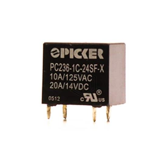 PC236-1C-24SF-X - Picker Components - Power Relays, Over 2 Amps