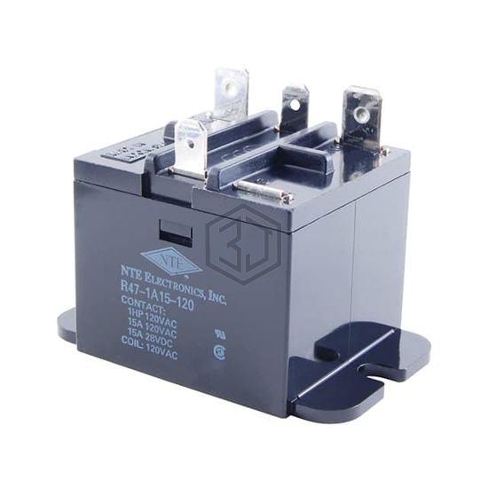 R47-5D15-110 - NTE Electronics, Inc - Power Relays, Over 2 Amps