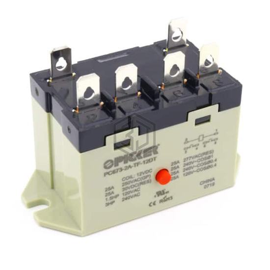 PC673-2A-TF-12DT - Picker Components - Power Relays, Over 2 Amps