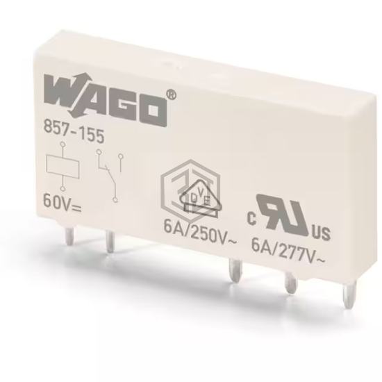 857-155 - WAGO Corporation - Power Relays, Over 2 Amps
