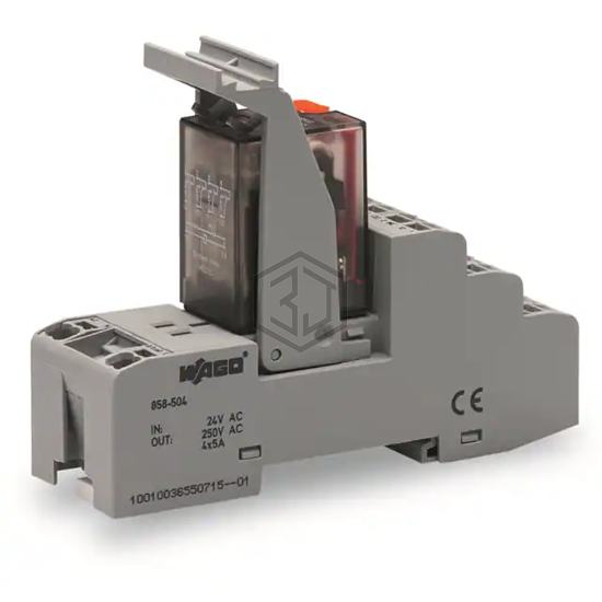 858-504 - WAGO Corporation - Power Relays, Over 2 Amps