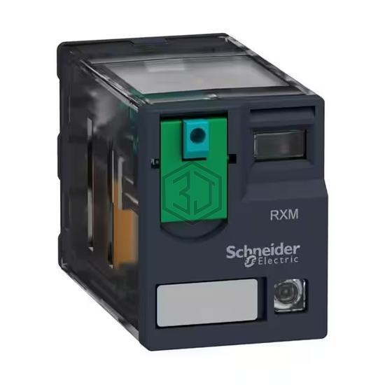 RXM3AB2FD - Schneider Electric - Power Relays, Over 2 Amps