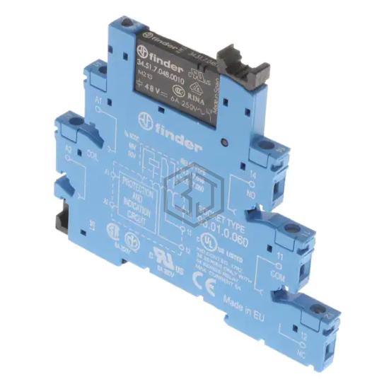 38.51.0.048.0060 - Finder Relays, Inc. - Power Relays, Over 2 Amps