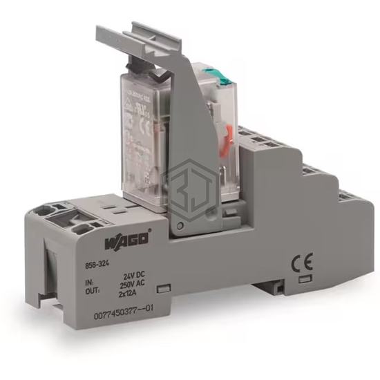858-324 - WAGO Corporation - Power Relays, Over 2 Amps